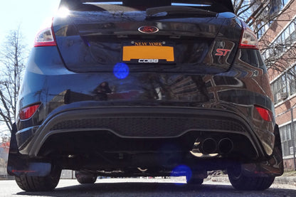Rally Armor 13+ Ford Fiesta ST Black Mud Flap w/ White Logo MF29-UR-BLK/WH User 5