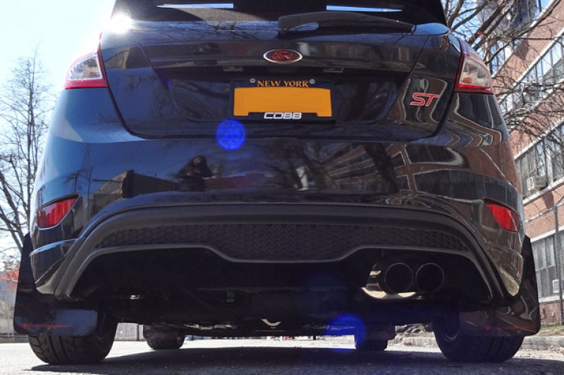 Rally Armor 13+ Ford Fiesta ST Black Mud Flap w/ Red Logo MF29-UR-BLK/RD User 5