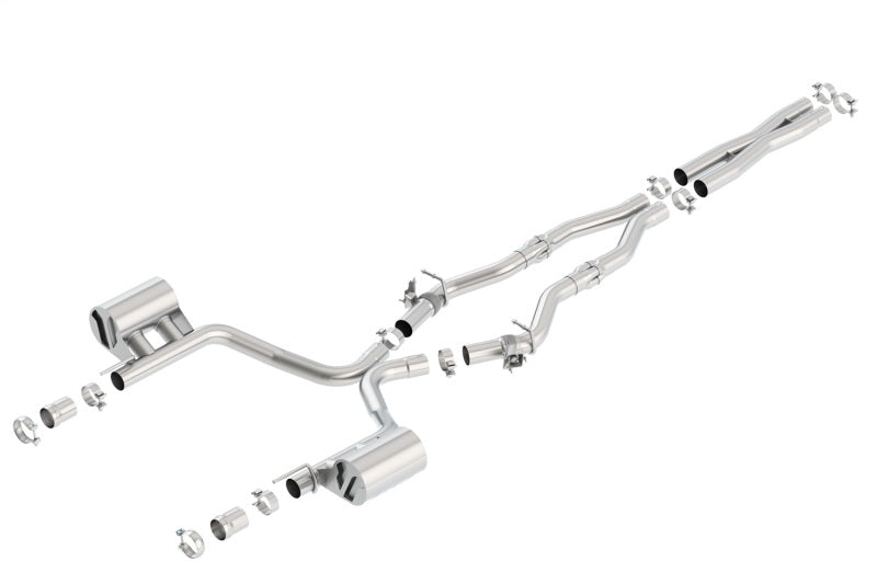 Borla 16-17 Dodge Challenger R/T 5.7L MT/AT ATAK Catback Exhaust (w/MDS Valves ONLY) 140714 140714 Photo - Primary