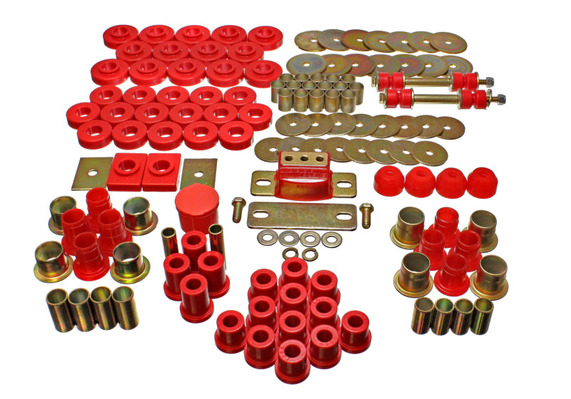 Energy Suspension Hyper-Flex System Red Chevrolet Bel Air All 1955-1957 3.18121R Photo - Primary
