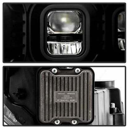 SPYDER 19-22 Dodge Ram 2500/3500 (Halogen Model Only) Proj. Headlights (PRO-YD-DR19HDHALAP-SEQ-BK) 5088604 5088604 Photo - Unmounted