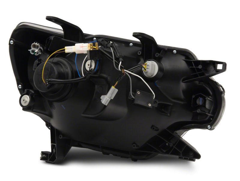 Raxiom 12-15 Toyota Tacoma Axial Projector Headlights w/ SEQL LED Bar- Blk Housing (Clear Lens) TT21850 TT21850 Photo - Close Up