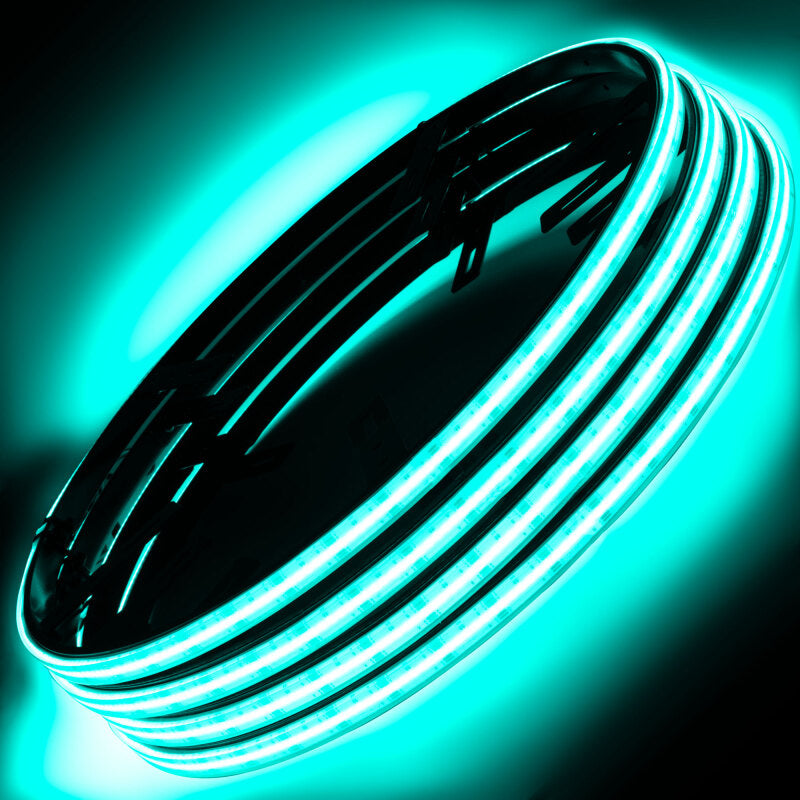 ORACLE Lighting LED Illuminated Wheel Rings 16.5in PLASMA ColorSHIFT w/BC2 Bluetooth Controller 4238-BC2 4238-BC2 Photo - Unmounted