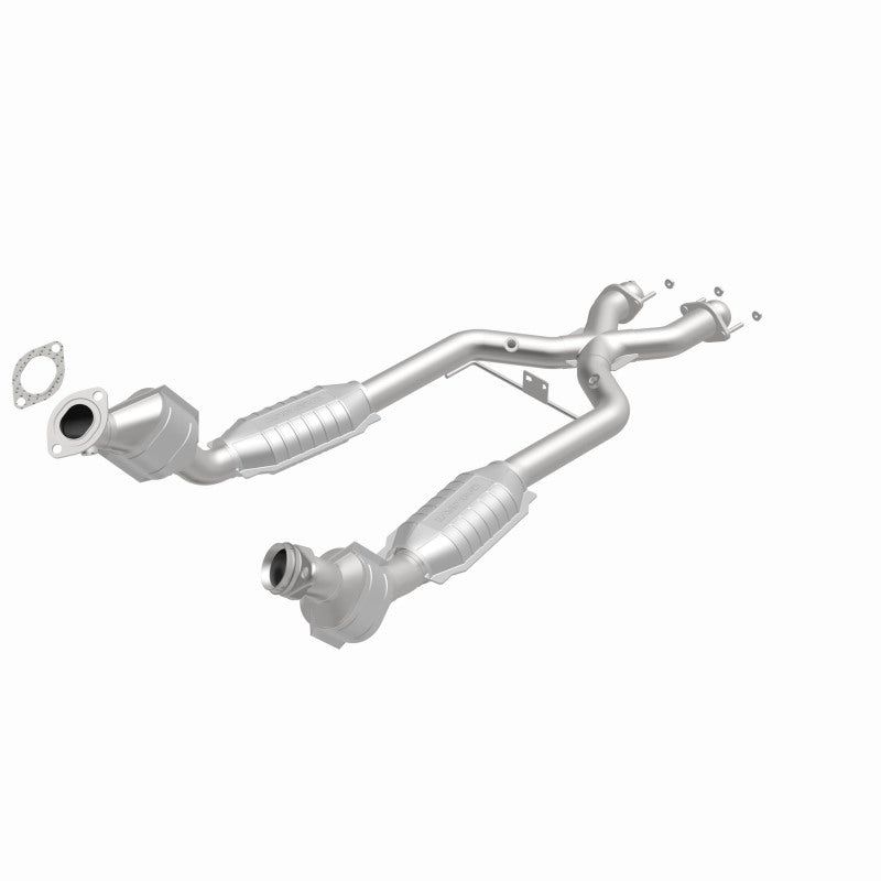 MagnaFlow Ford Mustang HM Grade Federal / EPA Compliant Direct-Fit Catalytic Converter 23163 360 Degree Image Set