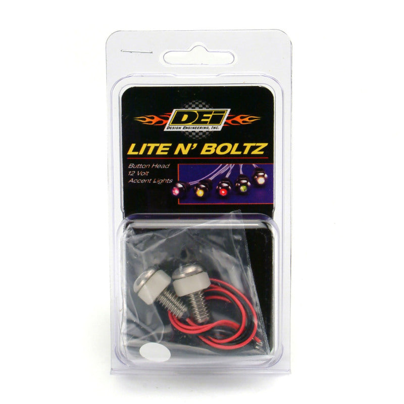 DEI LED Lighted Button Head Bolts Universal Accent Lighting - 2-pack - White 30303 30303 Photo - Unmounted