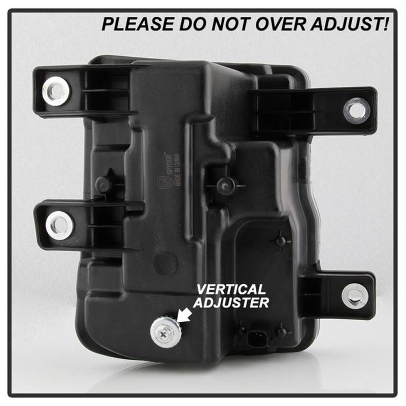 Spyder 16-18 Chevy Silverado 1500 OEM Style Full LED Fog Light w/Switch - Clear (FL-CSIL16-LED-C) 9043215 9043215 Photo - Unmounted