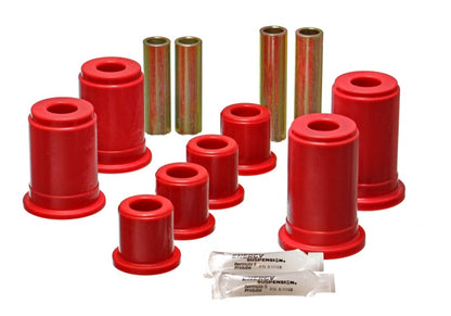 Energy Suspension Control Arm Bushing Set Red Chevrolet Silverado 1500 Base 1999-2004 3.3186R Photo - Primary