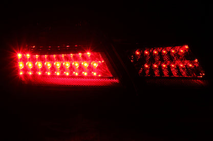 Anzo 2007-2009 Toyota Camry LED Tail lights Black 321163 Photo - Mounted