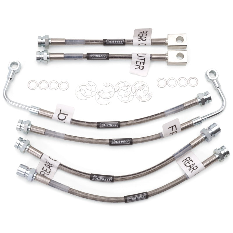 Russell Complete Brakeline Kit, 98-02 Camaro W/ Traction Control 692290 Photo - Primary