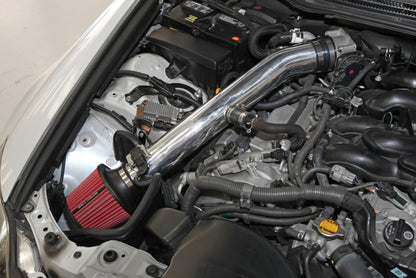 Spectre 06-12 Lexus IS250/IS350 V6-2.5/3.5L F/I Air Intake Kit - Polished w/Red Filter 10190 10190 Photo - Mounted