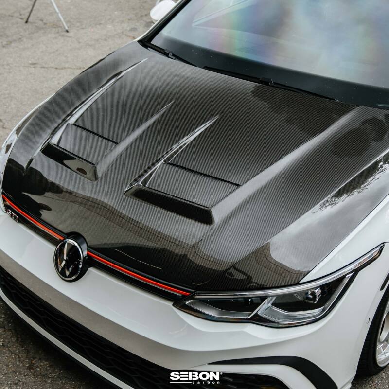 Seibon 22-23 Volkswagen Golf GTI/R Carbon Fiber Hood HD22VWG8-DV User 1