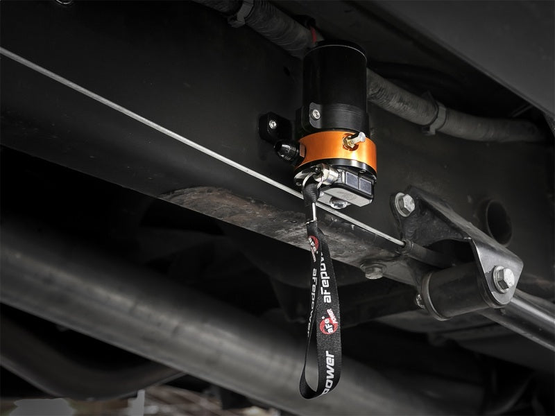 aFe DFS780 MAX Universal Fuel Pump (10-20 PSI) 42-30001 Photo - Mounted