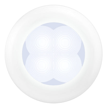 Hella  '0500 Series' Slim Line White 12V DC Round Soft LED Courtesy Lig 980500041 Photo - Primary