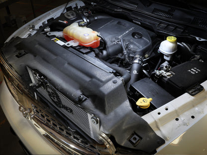 aFe 16-19 RAM 1500 EcoDiesel V6 3.0L (TD) BladeRunner GT Series Intercooler w/ Tubes 46-20492-B 46-20492-B Photo - Mounted
