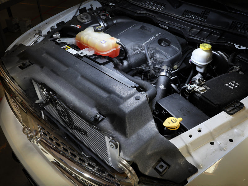 aFe 16-19 RAM 1500 EcoDiesel V6 3.0L (TD) BladeRunner GT Series Intercooler w/ Tubes 46-20492-B 46-20492-B Photo - Mounted