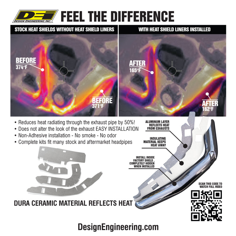 DEI Exhaust Heat Shield Liner HD FLH/T/R 901026 901026 Photo - lifestyle view