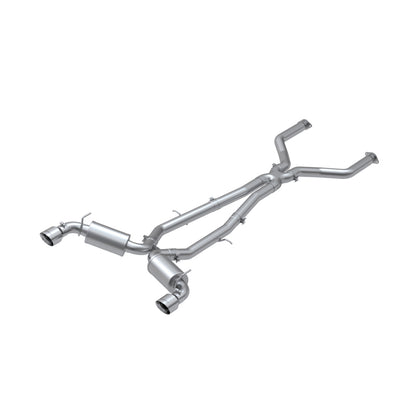 MBRP 17-19 Infiniti Q60 3.0L RWD/AWD Cat Back Dual Rear S4404304 S4404304 Photo - Primary