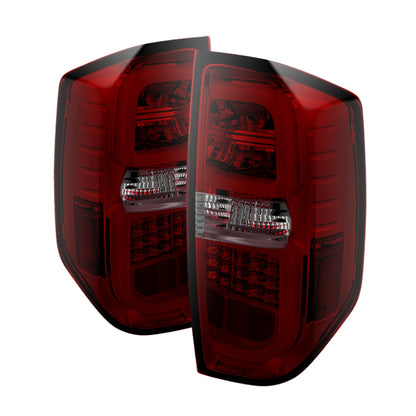 Spyder Toyota Tundra 2014-2016 Light Bar LED Tail Lights Red Smoke ALT-YD-TTU14-LED-RS 5080189 5080189 Photo - Primary