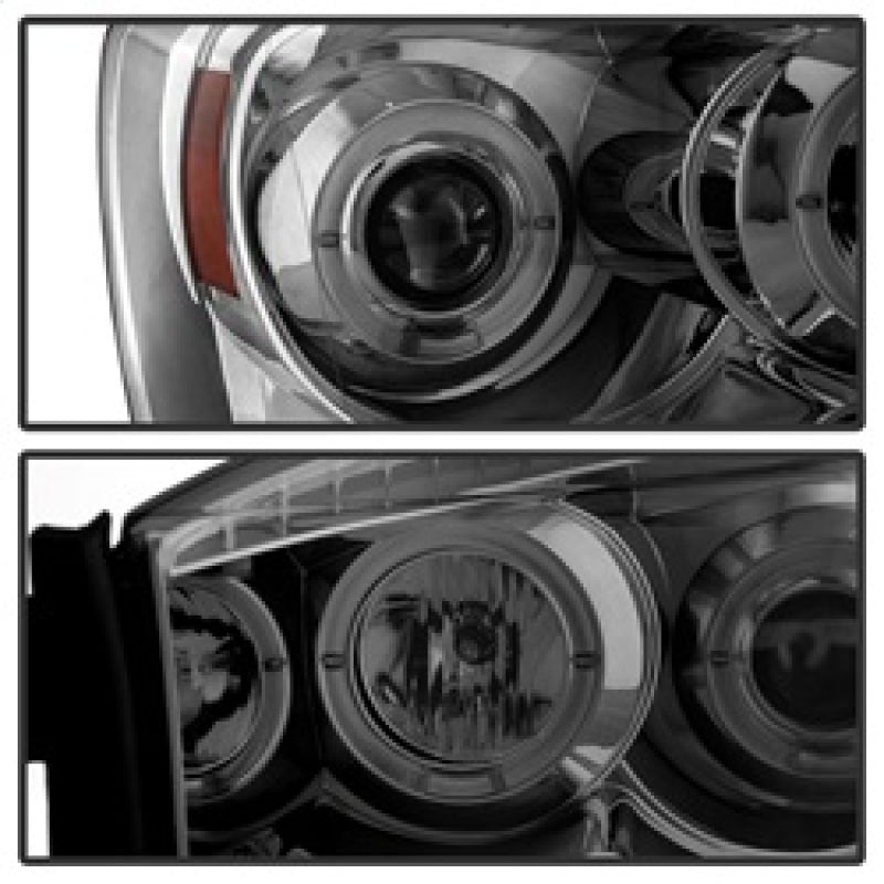 Spyder Dodge Ram 1500 06-08/Ram 2500 06-09 Projector Headlights LED Halo LED Smke PRO-YD-DR06-HL-SM 5010025 5010025 Photo - Unmounted