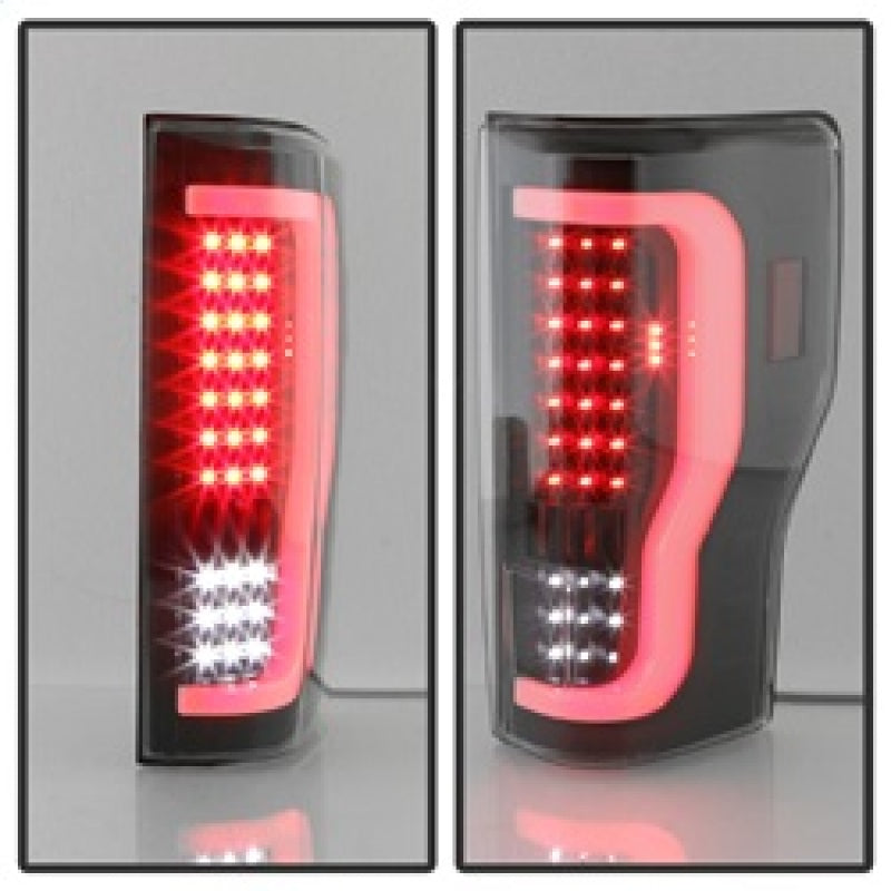 SPYDER xTune 17-18 Ford F-250 Super Duty (Excl LED Models) LED Tail Lights - Black (ALT-ON-FS17-LBLED-BK) 9041600 9041600 Photo - Unmounted