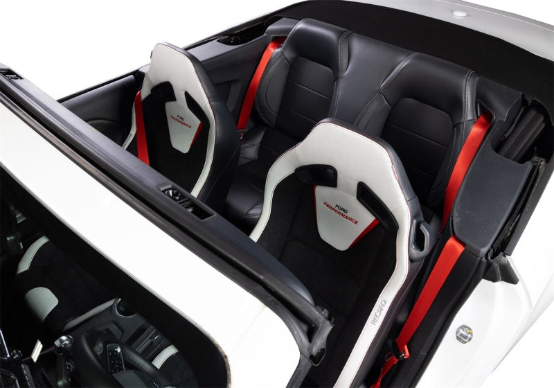 Ford Racing 2024 Mustang Ford Performance Logo Recaro Seat Set M-63660005-MG M-63660005-MG Photo - Mounted