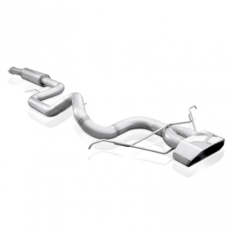 Stainless Works 2013-18 Ford Focus ST 3in Catback Vintage Round Muffler Wide Tip FC13CB-WT FC13CB-WT Photo - Primary