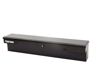 Tradesman Aluminum Side Bin Truck Tool Box w/Push Button (70in.) - Black 79772PB 79772PB User 1
