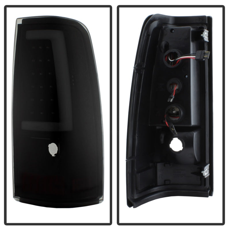 SPYDER xTune Chevy Silverado 1500/2500/3500 99-02 Version 3 Tail Lights Black Smoke ALT-ON-CS99V3-LBLED-BSM 9038778 9038778 Photo - Unmounted