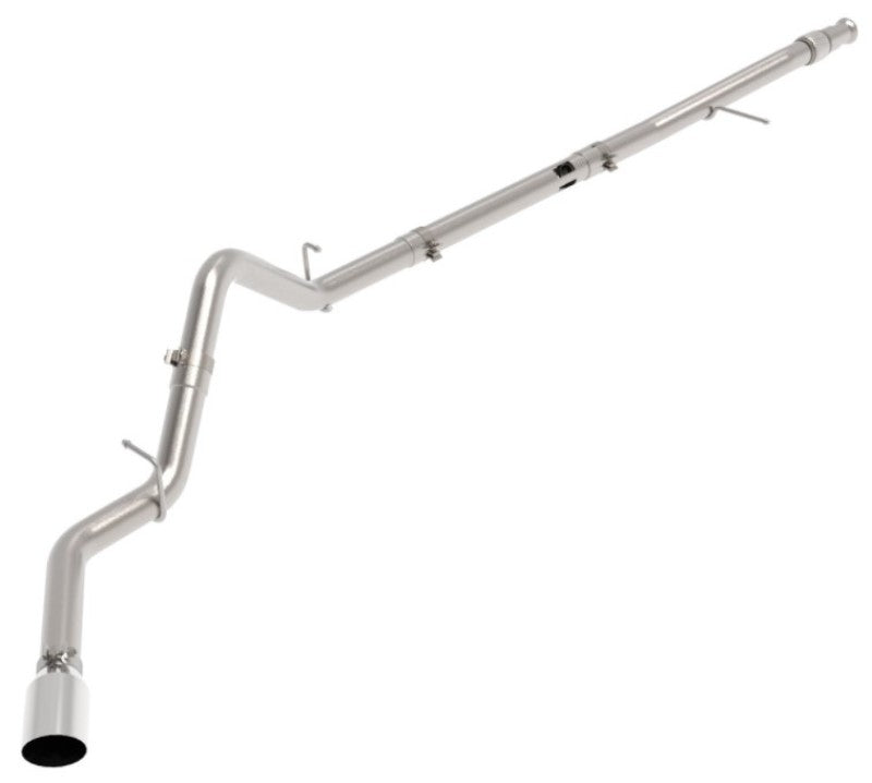 aFe Large Bore-HD 3in 409SS DPF-Back 20-21 GM Trucks L6-3.0L (td) LM2 - Polished Tip 49-44128-P 49-44128-P User 1