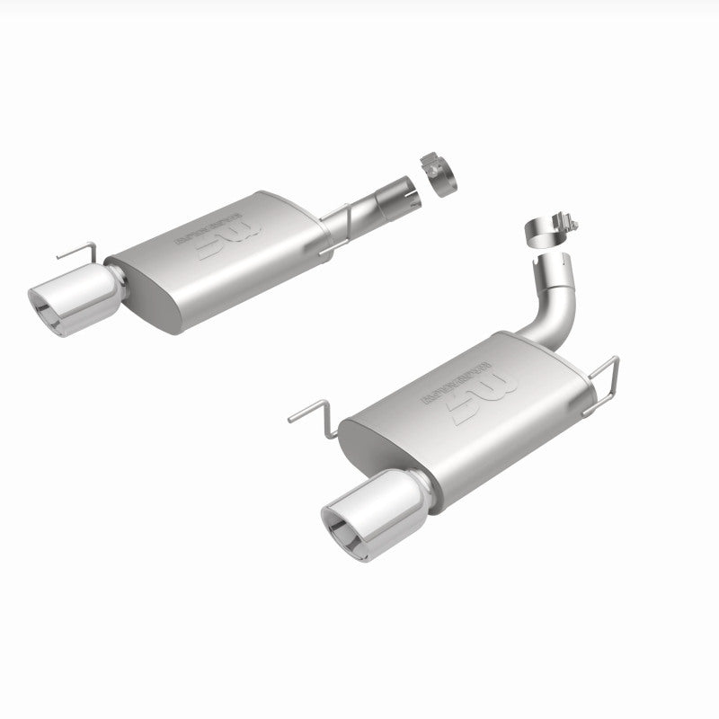 MagnaFlow Ford Mustang Street Series Axle-Back Performance Exhaust System 15882 360 Degree Image Set