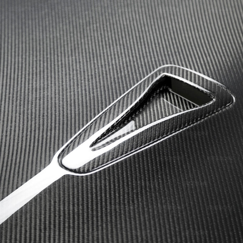 Seibon 09-10 Nissan GTR R35 Carbon Fiber Hood HD0910NSGTR-OE Photo - Primary
