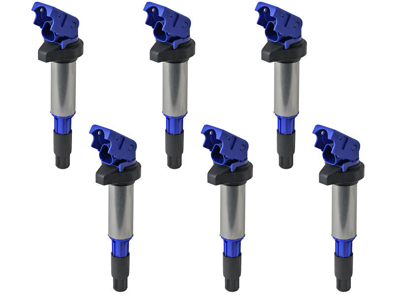 aFe 01-06 BMW 325Ci E46 Scorcher High-Performance Ignition Coil (6 Pack) 77-92001-MC 77-92001-MC Photo - Primary