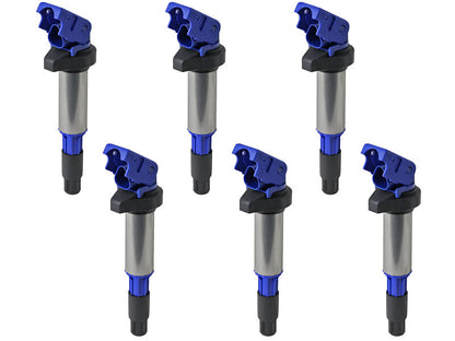 aFe 01-06 BMW 325Ci E46 Scorcher High-Performance Ignition Coil (6 Pack) 77-92001-MC 77-92001-MC Photo - Primary