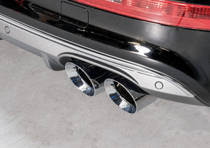 AWE Tuning Audi 8R SQ5 Touring Edition Exhaust - Quad Outlet Chrome Silver Tips 3015-42052 3015-42052 Photo - Mounted