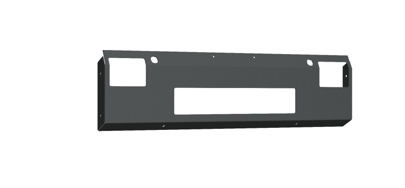 Road Armor 19-20 Ram 2500 Vaquero Front Non-Winch Plate - Tex Blk 4192V-NWP 4192V-NWP Photo - Primary