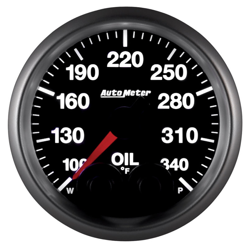 Autometer 2-1/16" Oil Temperature, 100-340 °F, Stepper Motor, Elite 5640 User 7