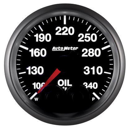 Autometer 2-1/16" Oil Temperature, 100-340 °F, Stepper Motor, Elite 5640 User 7
