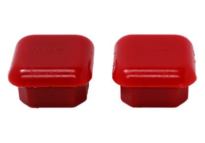 Energy Suspension Universal End Cap Bushing Set 1.65 SQ - Red 9.9551R 9.9551R Photo - Primary
