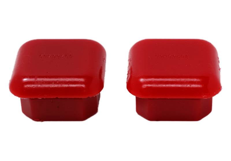 Energy Suspension Universal End Cap Bushing Set 1.65 SQ - Red 9.9551R 9.9551R Photo - Primary