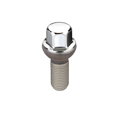 McGard Hex Lug Bolt (Radius Seat) M14X1.5 / 17mm Hex / 28.1mm Shank Length (Box of 50) - Chrome 69820 69820 Photo - Primary