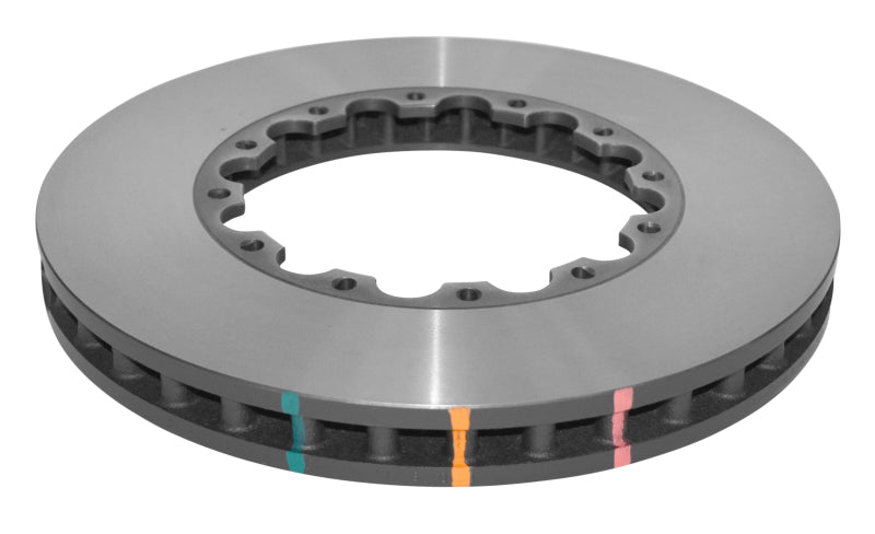 DBA Porsche 911 99-04 Turbo/C4S(996)/04-10 C2S/C4S(997) 5000 Series Front Slotted Rotor Assembled w/ 52386BLKS 52386BLKS Photo - out of package