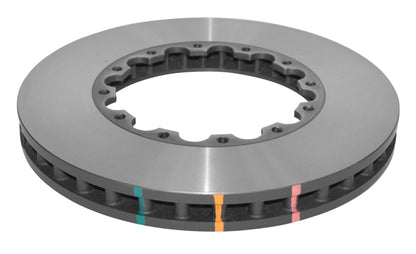 DBA Porsche 911 99-04 Turbo/C4S(996)/04-10 C2S/C4S(997) 5000 Series Front Slotted Rotor Assembled w/ 52386BLKS 52386BLKS Photo - out of package