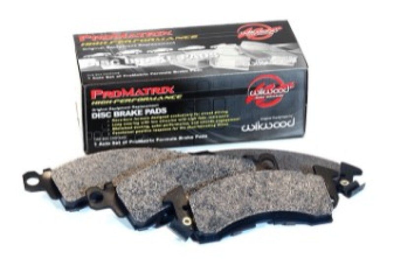 Wilwood Pad Set Promatrix D1317 150-D1317K 150-D1317K User 1