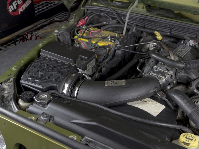 aFe Momentum GT Pro 5R Cold Air Intake System - Jeep Wrangler (JK) 07-11 V 54-76213 Photo - Mounted