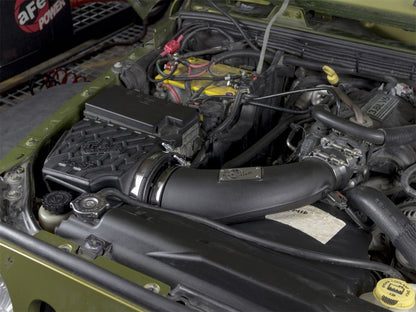 aFe Momentum GT Pro 5R Cold Air Intake System - Jeep Wrangler (JK) 07-11 V 54-76213 Photo - Mounted