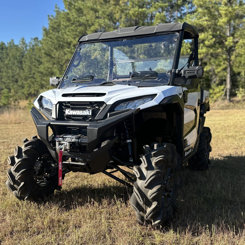 Seizmik 24+ Kawasaki Ridge Ranch Tool Less Windshield - Hardcoated 50-55317KIT 50-55317KIT Photo - Primary