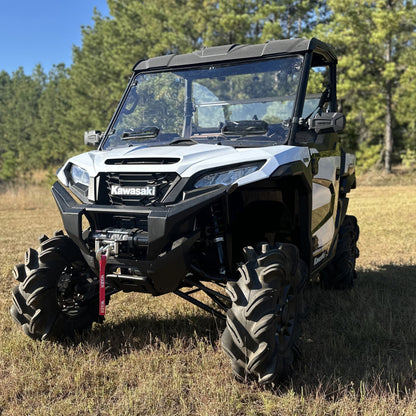 Seizmik 24+ Kawasaki Ridge Ranch Tool Less Windshield - Hardcoated 50-55317KIT 50-55317KIT Photo - Primary