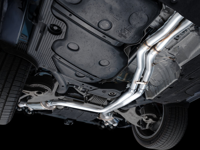 AWE Tuning 2022+ Porsche Macan 2.9TT Touring Edition Catback Exhaust w/ Diamond Black Tips 3015-43952 3015-43952 Photo - Mounted