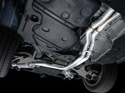 AWE Tuning 2022+ Porsche Macan 2.9TT Touring Edition Catback Exhaust w/ Diamond Black Tips 3015-43952 3015-43952 Photo - Mounted