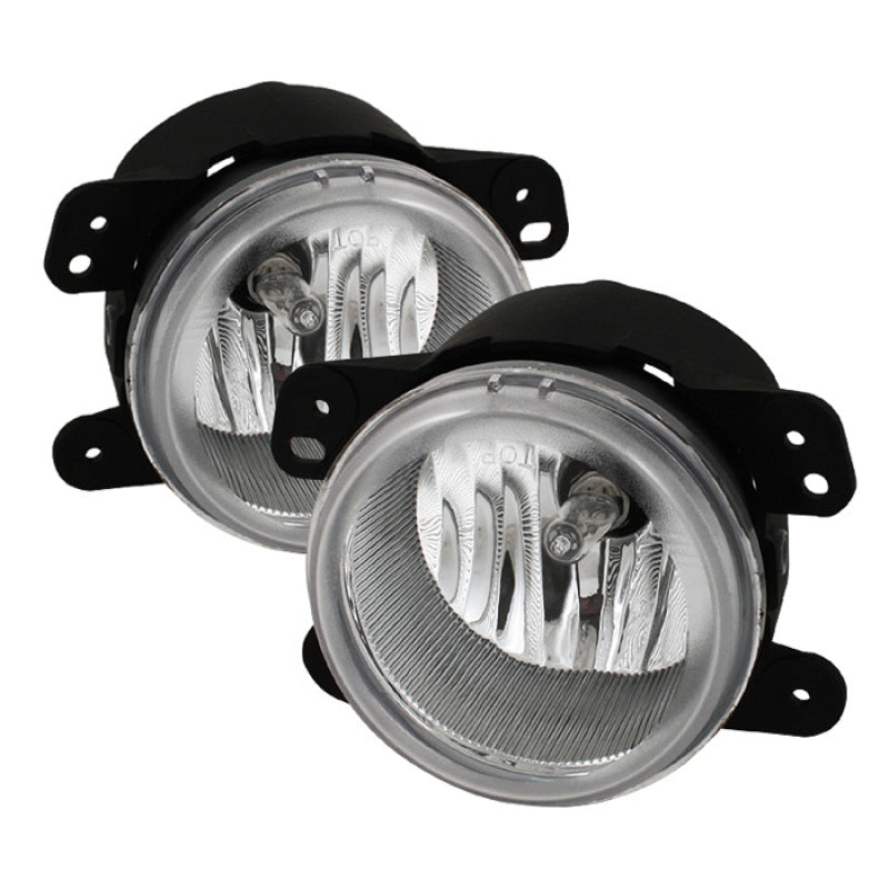 Spyder Dodge Magnum 05-08/Journey 09-10 Jeep Wrangler 07-09 OEM Fog Lights W/Switch Clear FL-DM05-C 5015372 5015372 Photo - Primary